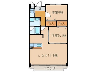 グレイス１７の物件間取画像